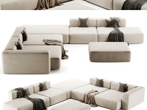 Tuo Divano Modern Module Sofa Corner Sofa Multiplayer Sofa