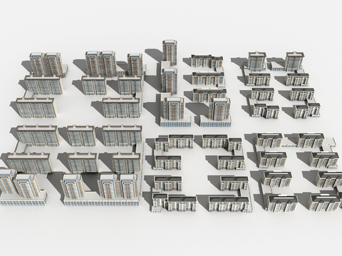 High-rise building, residential building, distribution building