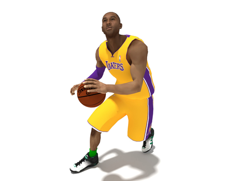 kobe bryant basketball figure player