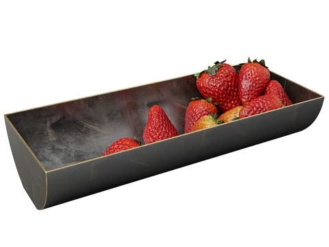 Strawberry fruit tray fruit plate