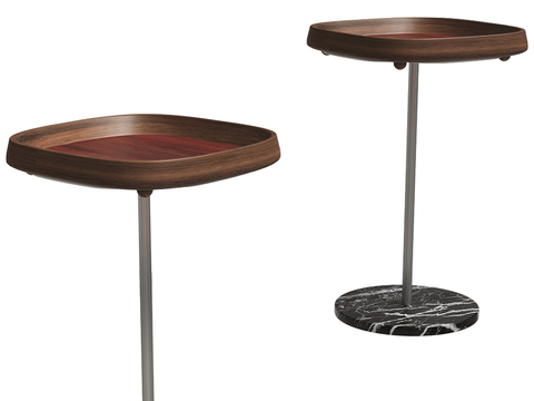 Porada Modern Round Table Solid Wood Side Table