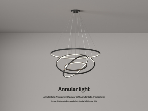 Modern ring chandelier