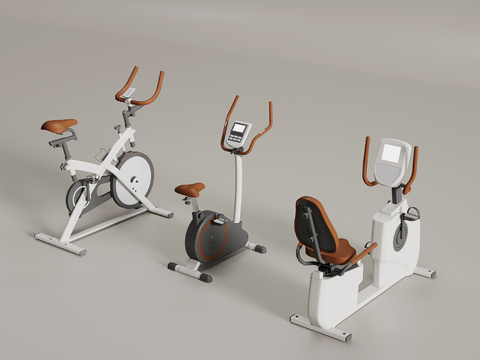 Modern Fitness Equipment Spinning