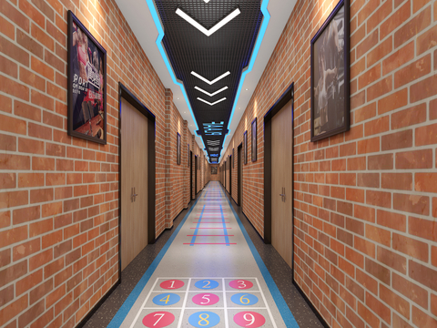 Gym Corridor