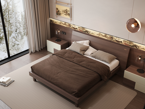 Modern Double Bed