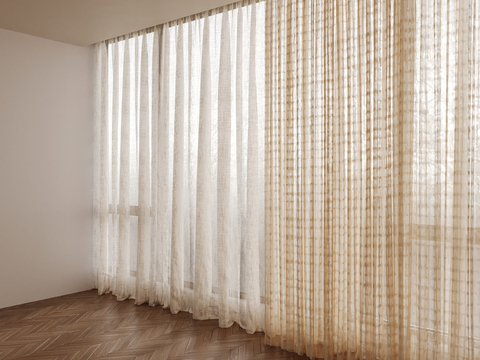 Modern gauze curtain curtain draw curtain