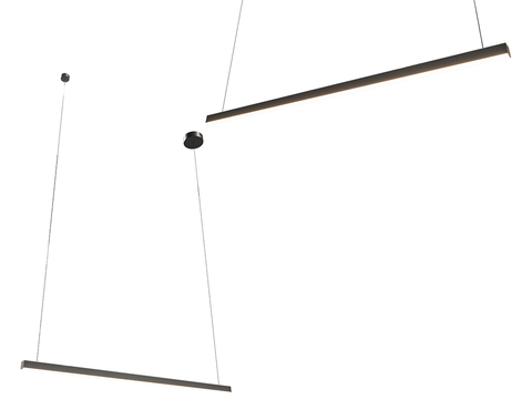 Maxlight modern long chandelier