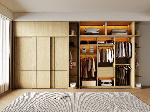 Log style wardrobe