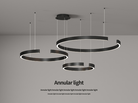 Modern Ring Chandelier Minimalist Chandelier