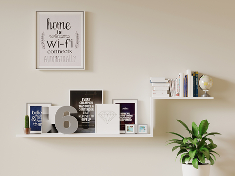 Modern Bookshelf Magazine Rack