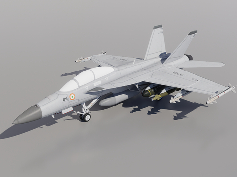 F-18 modern aircraft fighter