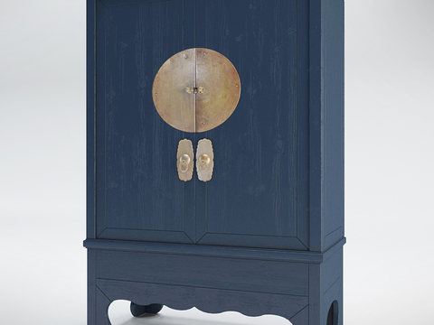 Chinese-style Bucket Cabinet