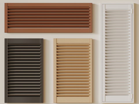 Modern window blinds