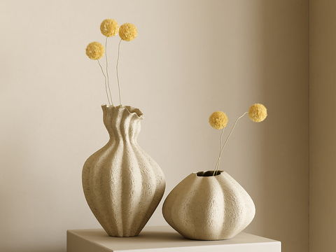 Quiet Wind Vase Flower Art