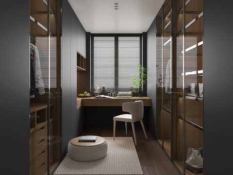 Modern Cloakroom