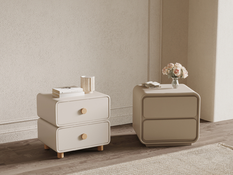 Cream Style bedside table