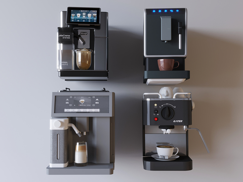 Wall-mounted coffee machine Modern coffee machine