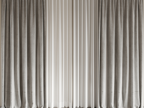 modern curtain gauze curtain