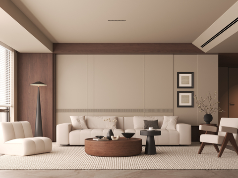 Middle Style Living Room