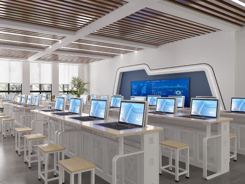 Modern Computer Classroom