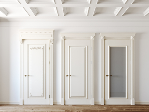 European-style single door