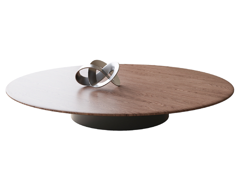 Modern round coffee table