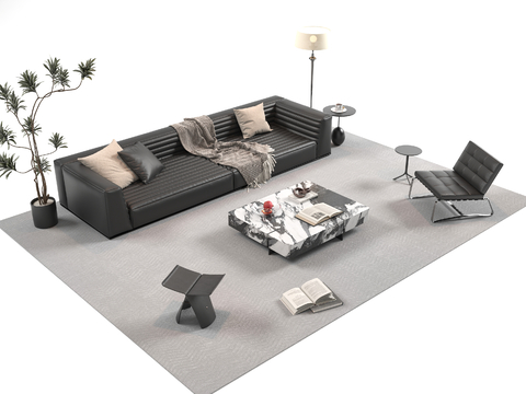 Modern sofa combination