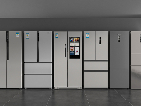 Double door refrigerator