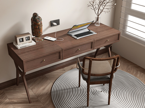 Middle Style Desk Writing Desk