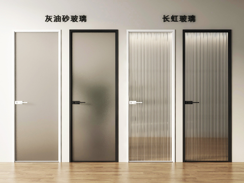 Modern Changhong Glass Door Toilet Door