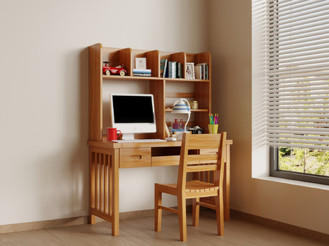 Log Style Desk Desk