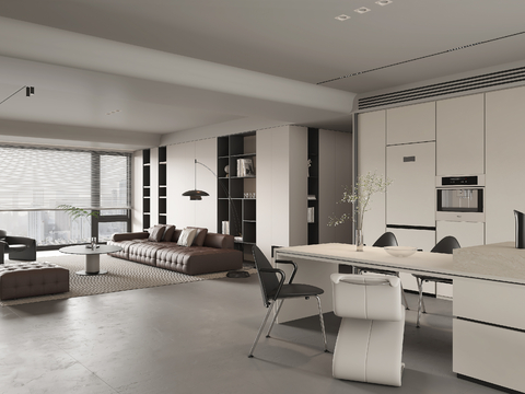 Modern Living&Dining Room