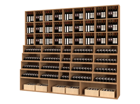 Shelf Display Cabinet Wine Cabinet