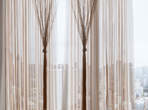 Modern Light Transmission Curtain Gauze Curtain Gauze