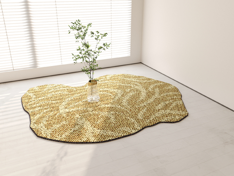 modern shaped carpet irregular carpet