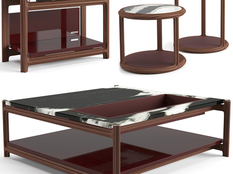 Visionnaire Chinese square coffee table