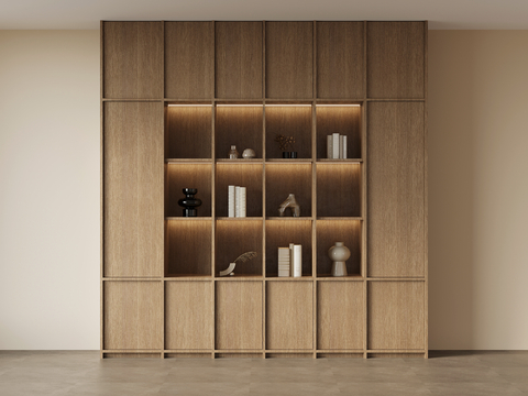 Middle Style Bookcase