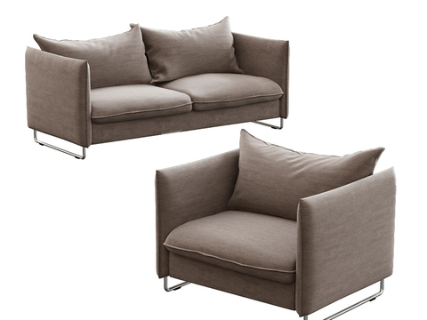 luonto modern double sofa single sofa