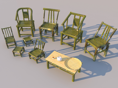 Outdoor Tables and Chairs Bamboo Tables and Chairs Teahouse Tables and Chairs