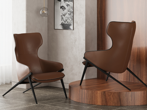 Modern Dining Chair Chair Leather Chair