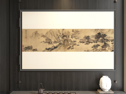 New Chinese Ink Painting Landscape Painting Decorative Painting