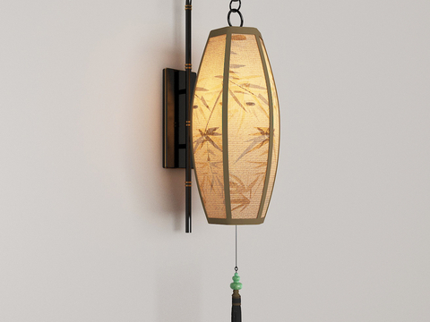 Neo-Chinese Style Wall Lamp Zen Wall Lamp