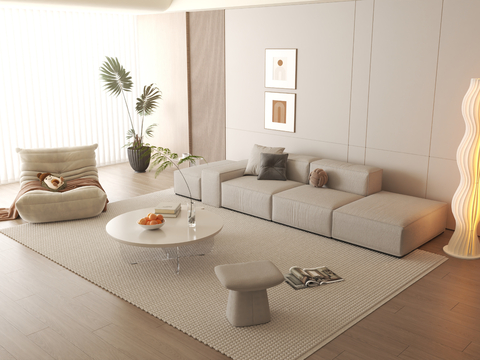 Cream style sofa