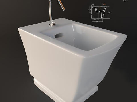 Modern mop sink sink faucet