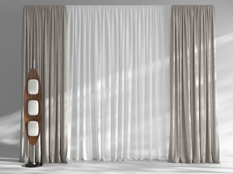 Modern Curtain Plain Curtain