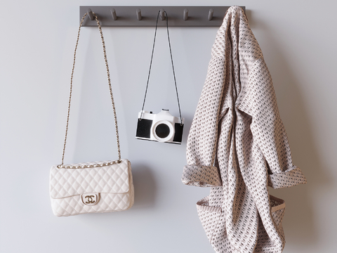 Modern Clothes Hook Clothes Bag Camera