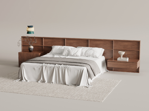 Middle Style Double Bed