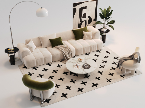 Cream style sofa