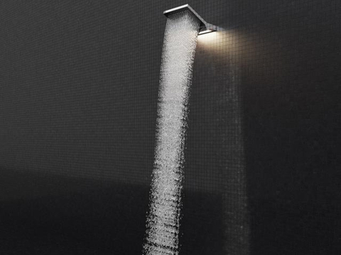 modern shower shower fountain water column