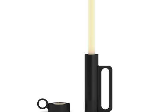 Modern Candle Candlestick Lamp